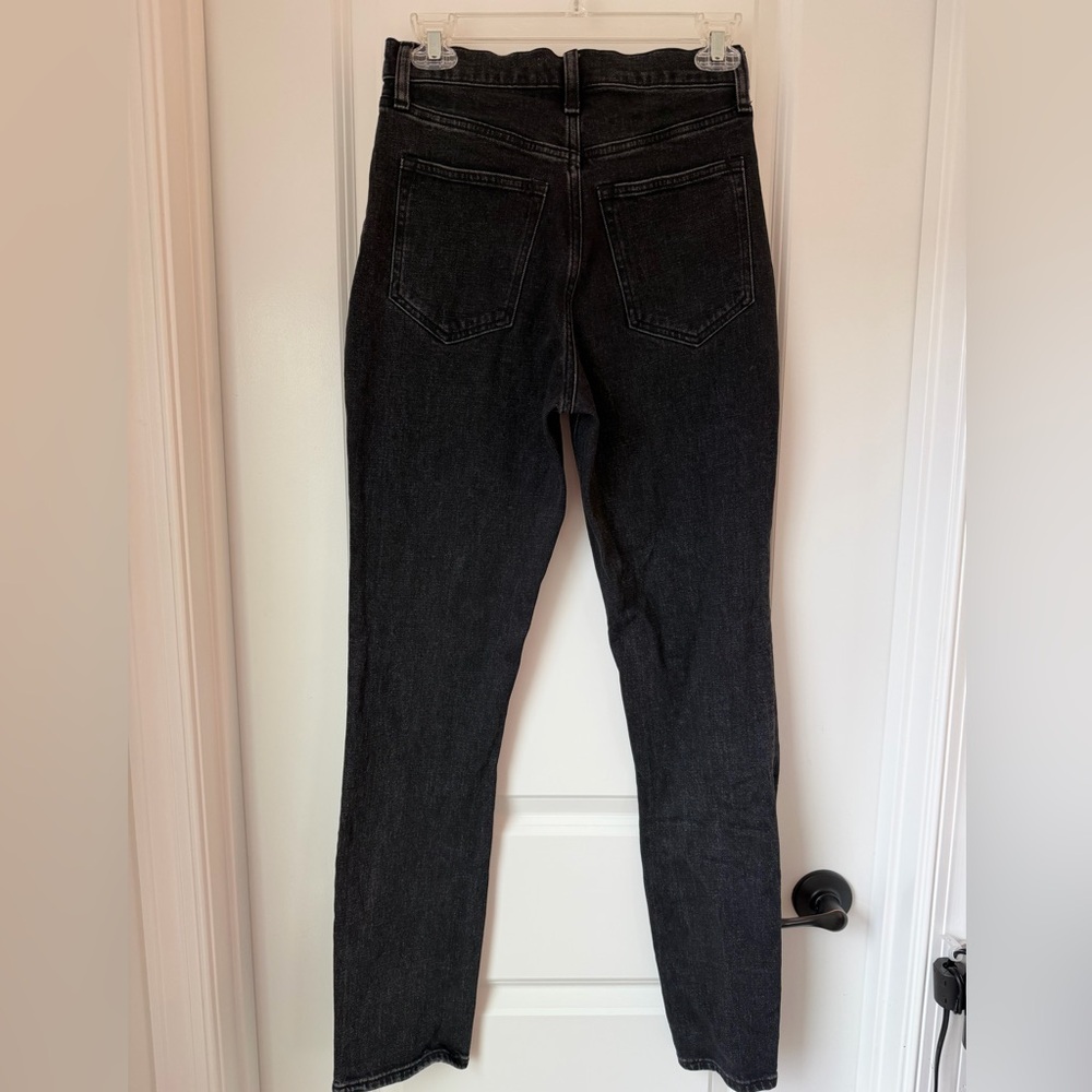 Size 27/4 Abercrombie & Fitch The Slim Straight Ultra High Rise Jeans - Picture 9 of 11